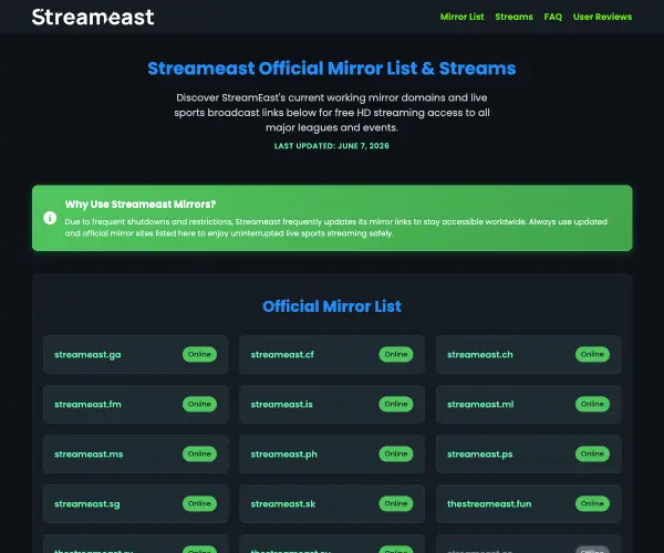 Streameast